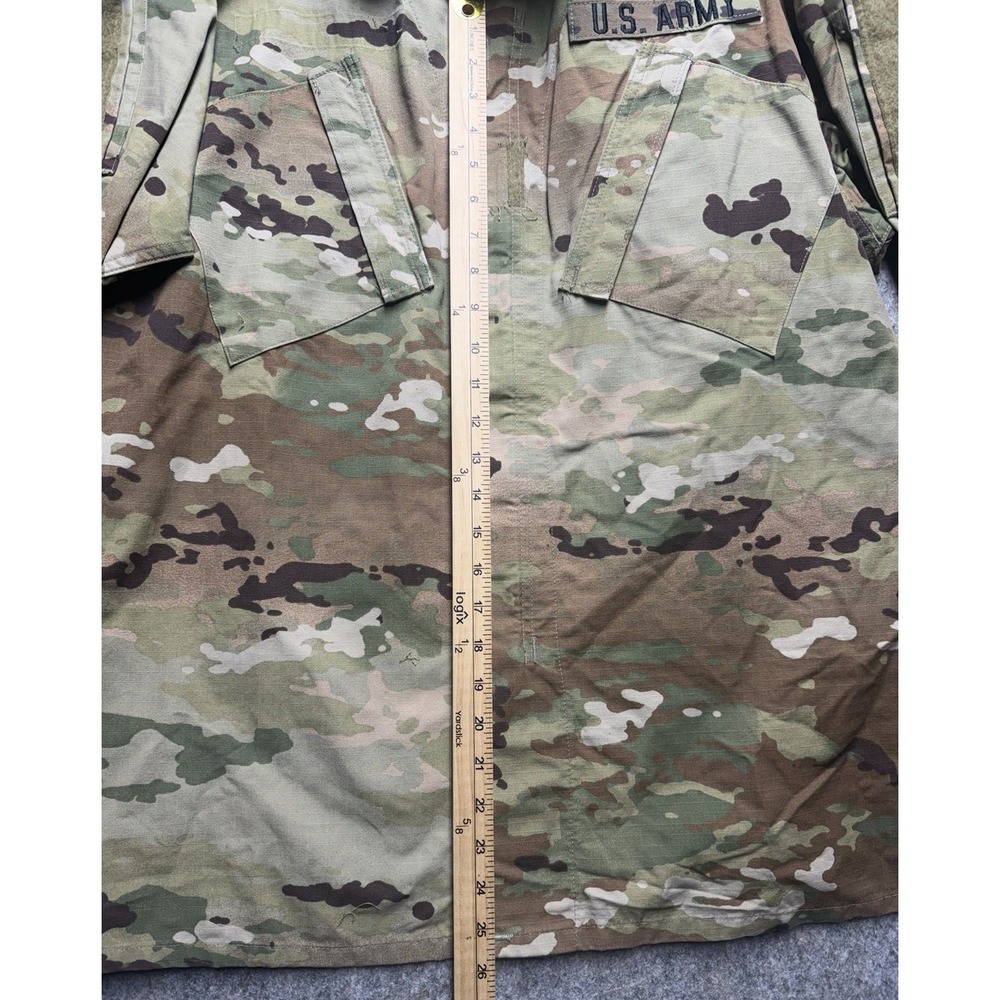 Army Combat Military BDU Mens Large-XL Camouflage Button Down - Picture 2 of 11